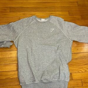 Gym shark crewneck sweatshirt